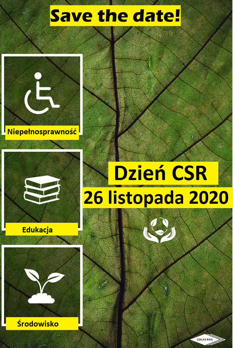 Dzień CSR w ColasRail Together We stand for Disability and Education